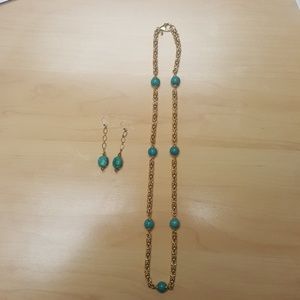 Bronze Milor Italy Turquoise Necklace